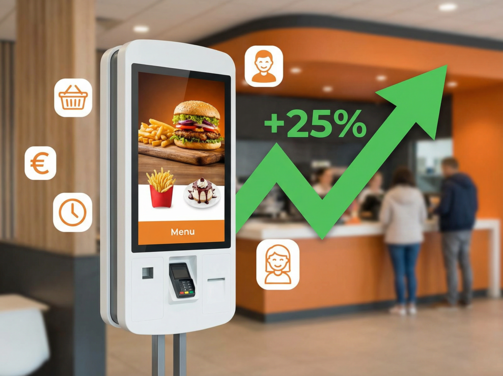 BORNE DE COMMANDE OPTIMISATION FAST FOOD
